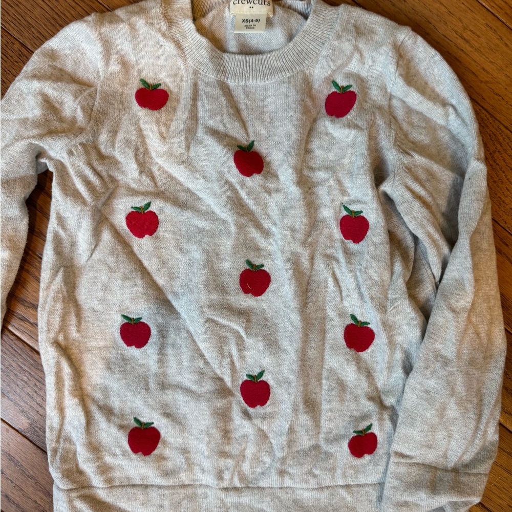 Crewcuts Light Gray Knit Sweater
